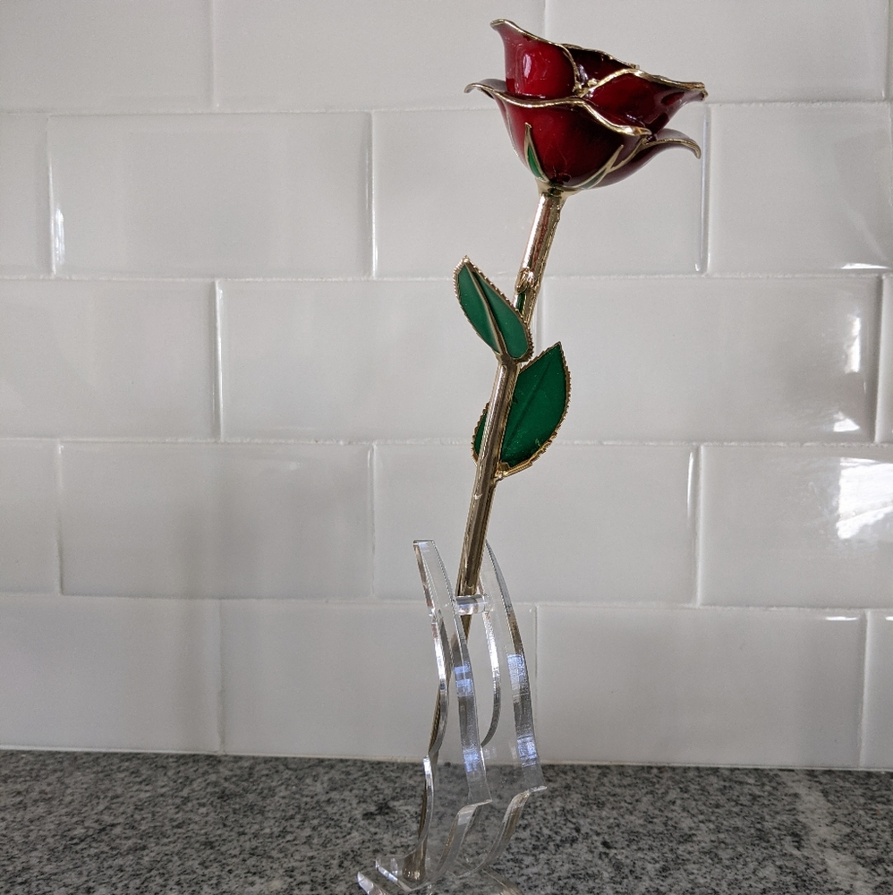 Defaith Gold Covered Rose